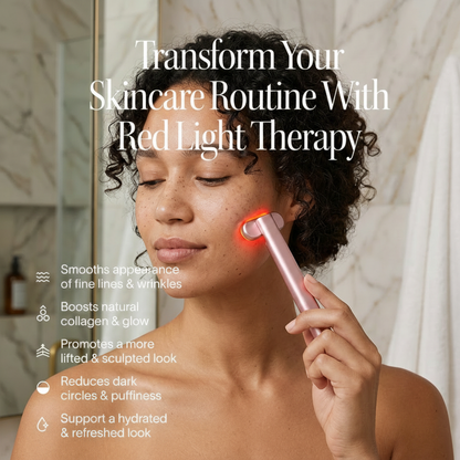 4-in-1 Radiant Renewal Skincare Wand with Red Light Therapy